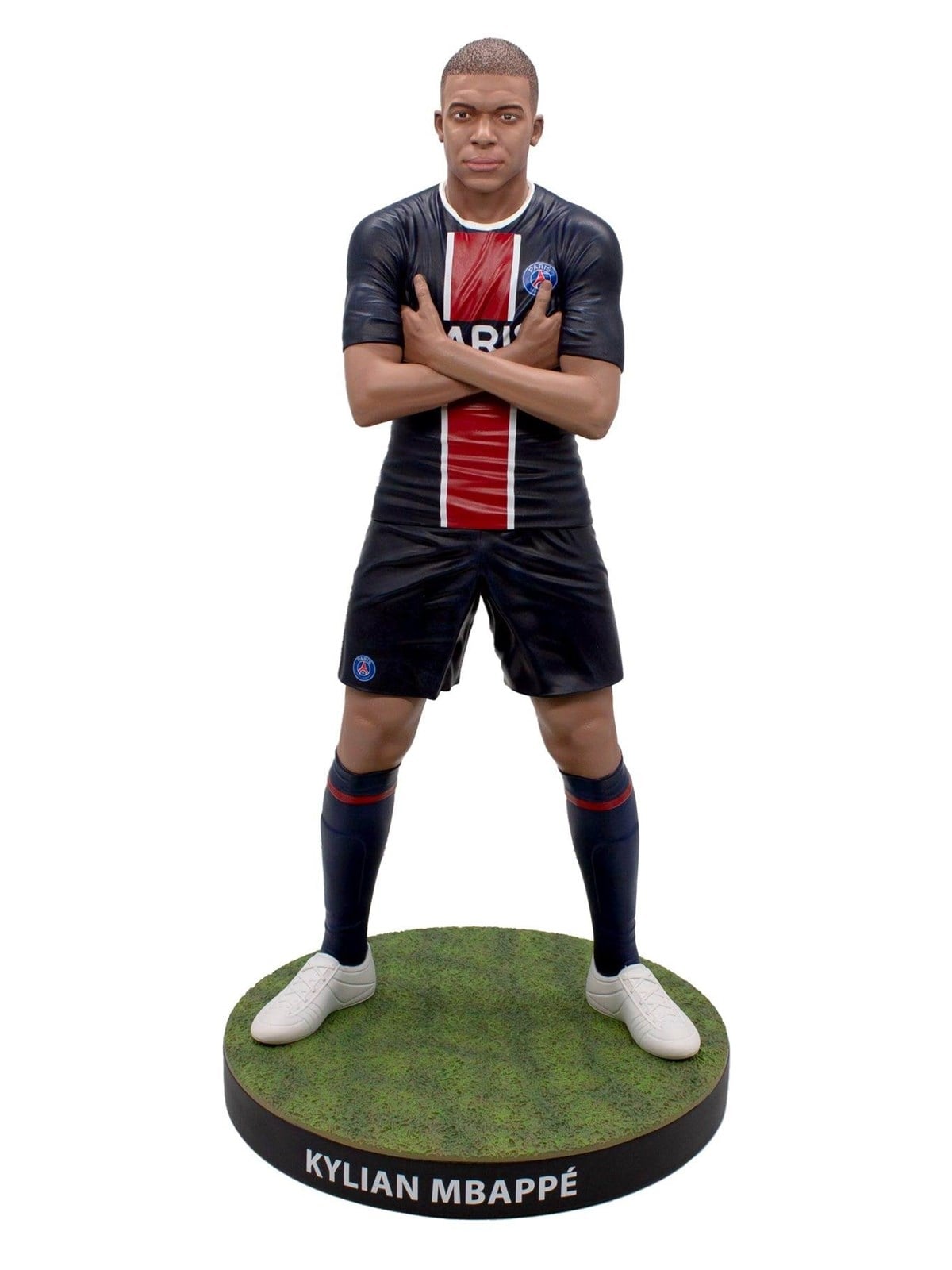 Footballs Finest - KYLIAN MBAPPE - OFFICIAL PSG - FOOTBALL'S FINEST 60CM RESIN STATUE - Figur