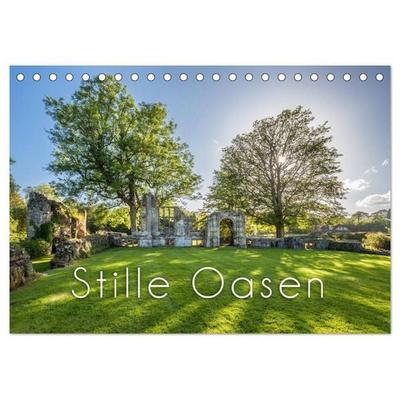Stille Oasen (Tischkalender 2027 DIN A5 quer), CALVENDO Monatskalender