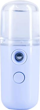 Inspire Curations USB Rechargeable Facial Mist Sprayer For Hydrating And Refreshing Skincare blue