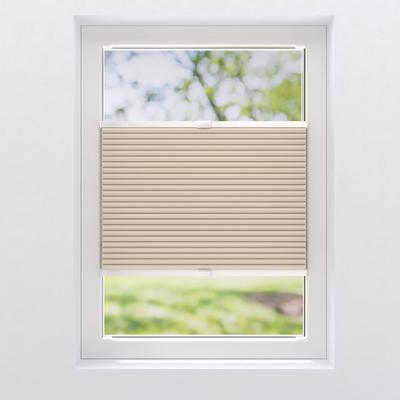 Wabenplissee MY HOME "Madita", beige (sand, sand, sand), B:60cm H:130cm, Obermaterial: 100% Polyester, Plissees, im Fixmaß
