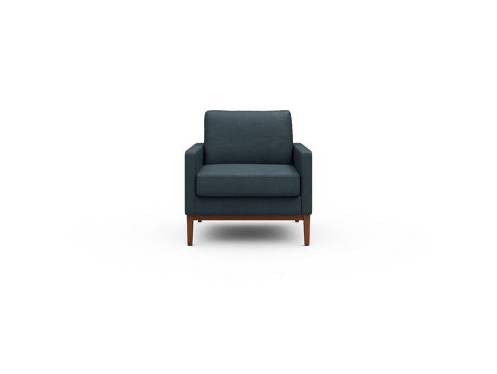 moebelfaktor Sessel Bodo, Retro-Design, elegante Linien, stabile Holzkonstruktion