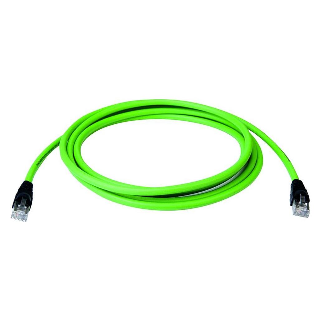 Telegärtner L80406A0006 - 25 m - Cat5 - SF/UTP (S-FTP) - RJ-45 - RJ-45 - Grün (SF/UTP, CAT5, 25 m) (L80406A0006)