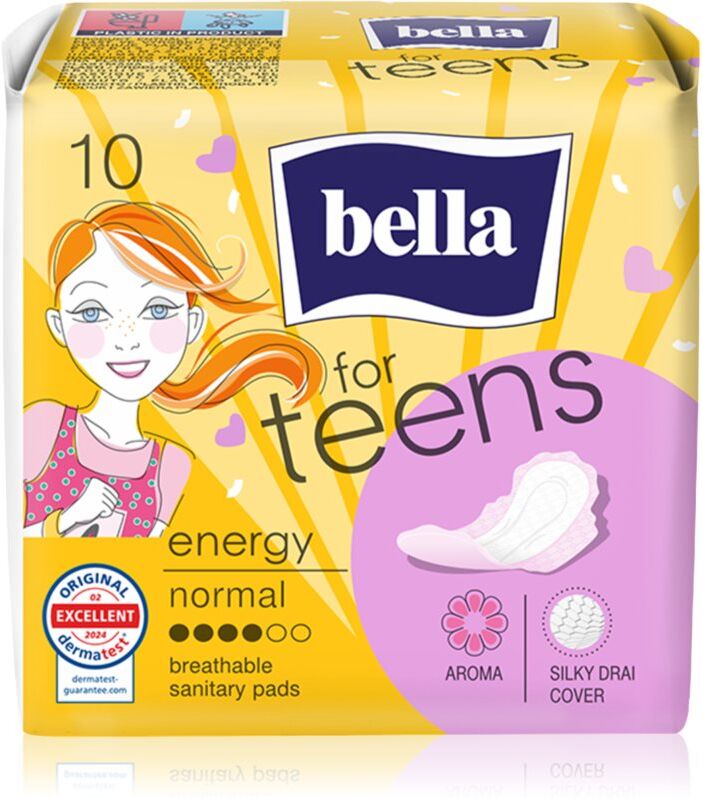 BELLA For Teens Ultra Energy serviettes hygiéniques pour filles 10 pcs