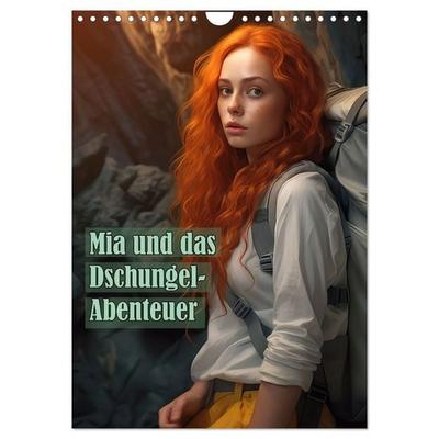 Mia und das Dschungel-Abenteuer (Wandkalender 2027 DIN A4 hoch), CALVENDO Monatskalender