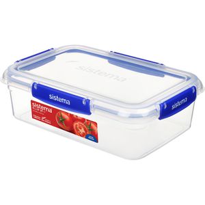 Sistema Frischhaltedose Klip it Plus, aus Kunststoff, 2,2 Liter, transparent, luftdicht