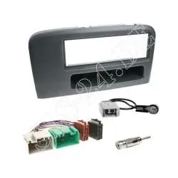 Autoradio 1-DIN Einbaurahmen Radioblende+Adapterkabel Einbauset für Volvo S80...