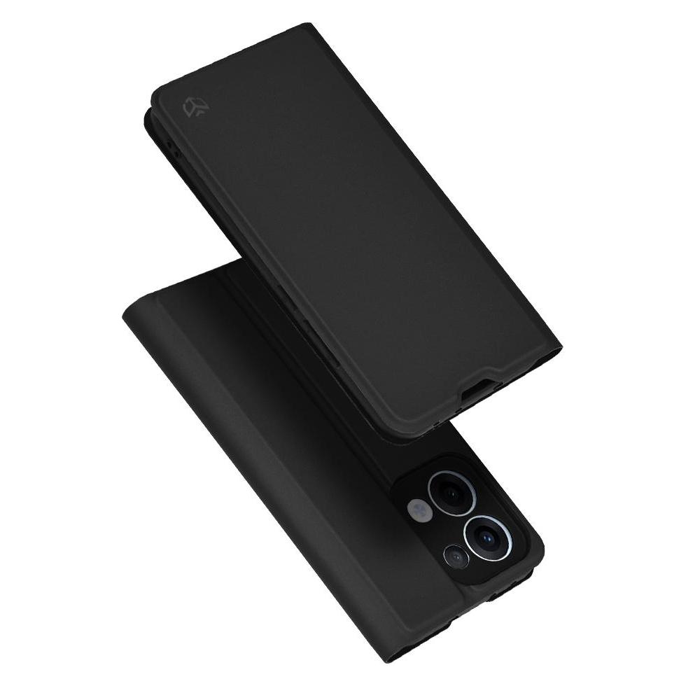 Techsuit - Magskin Book - Oppo Reno13 - Black (Oppo Reno 13) (56364961)
