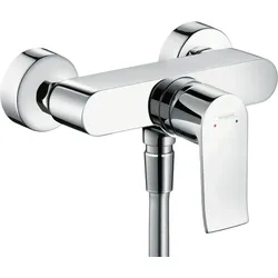 hansgrohe Metris Einhebel-Brausemischer Aufputz, chrom, 31680000