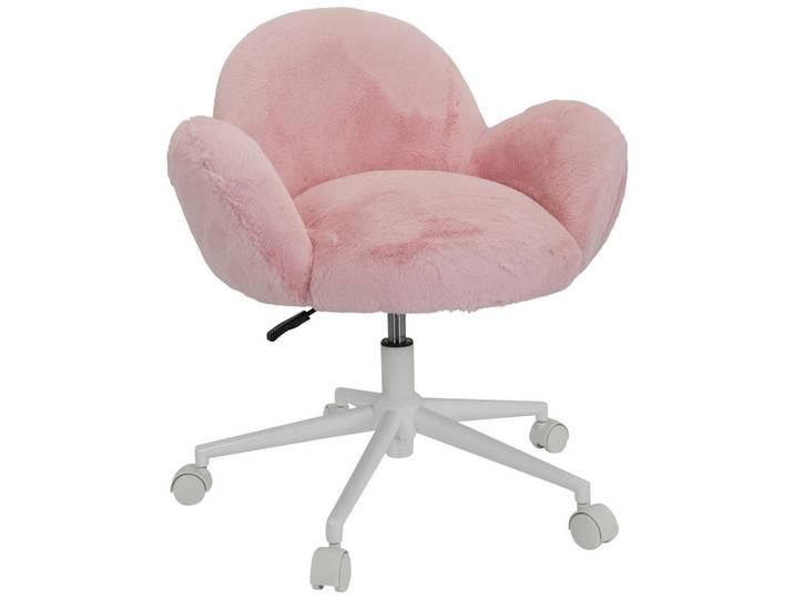 Mid.you Jugenddrehstuhl, Rosa, Drehkreuz, 65x79x64 cm, Arbeitszimmer, Bürostühle, Jugendschreibtischstühle & Kinderschreibtischstühle