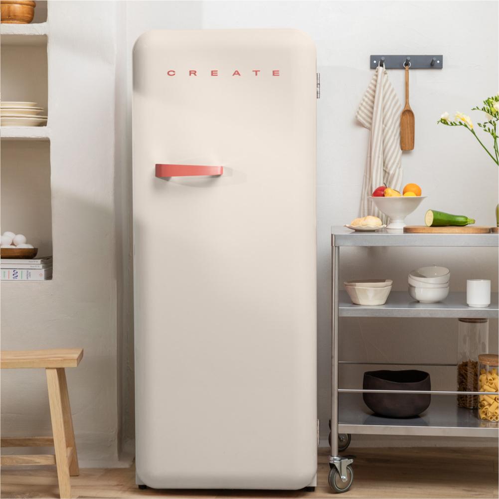 CREATE - FRIDGE RETRO 281L - Kühlschrank im Retro-Stil