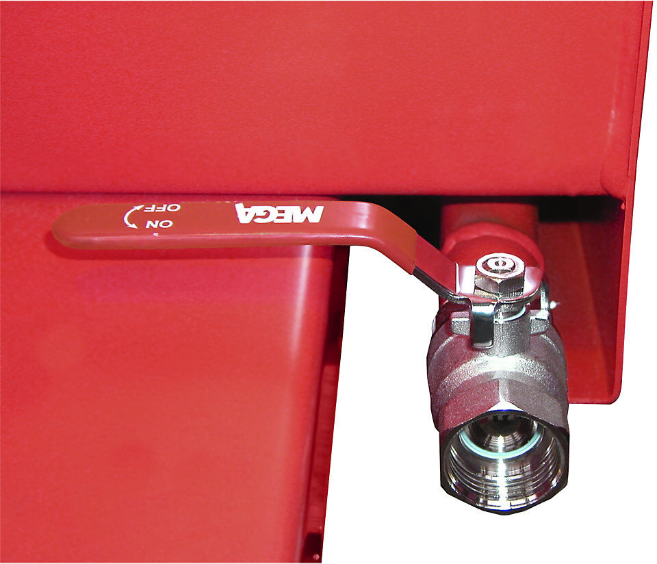 Spänebehälter SGU, Volumen 2 m³, feuerrot eurokraft pro
