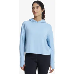Impulse Active Cropped Hoodie Damen Forget-Me-Not, Größe:3XL - Damen > Oberteile > Longsleeves - Blau