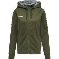 hummel GO Baumwoll Kapuzenjacke Damen grape leaf XS