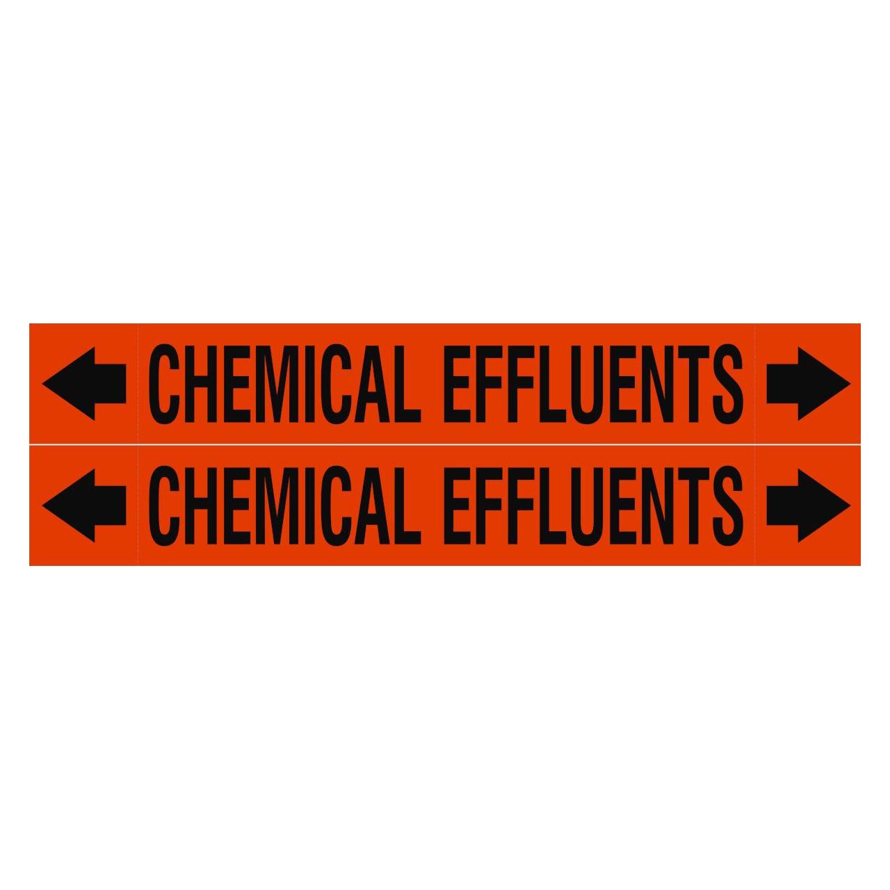 Brady ASME - Rohrmarkierer - Chemical Effluents (313092)