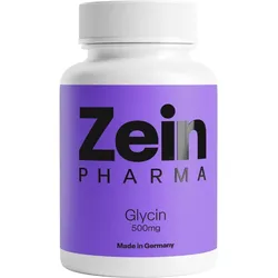 Glycin 500 mg in veg. HPMC Kapseln Zein Pharma
