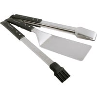 Grillbesteck-Set Imperial, 3-teilig schwarz/edelstahl