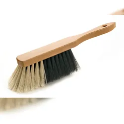 Andreas Bürsten GmbH Stubenhandfeger, 280 mm, lackiert, Roßhaarmischung
