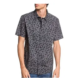 Quiksilver Herren Kurzarm Hemd Dots Flower - L - L