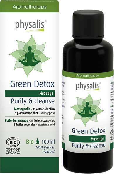 Physalis Green Detox Massage Oil 100 ml