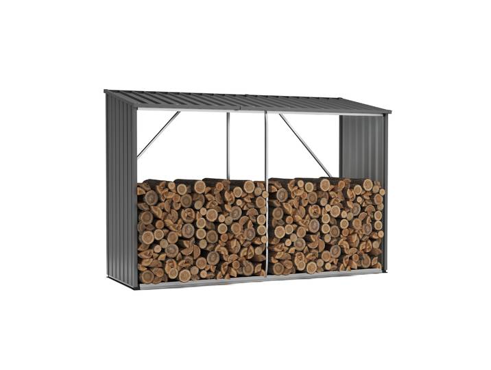 Kaminholzregal Outdoor 230 x 83 x 150 cm