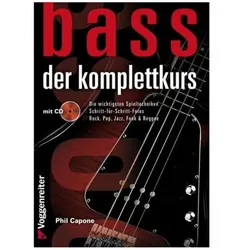 Voggenreiter Phil Capone - Bass - Der Komplettkurs - Lehrbuch