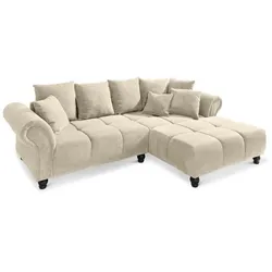 filippo Ecksofa Marta Cord Beige