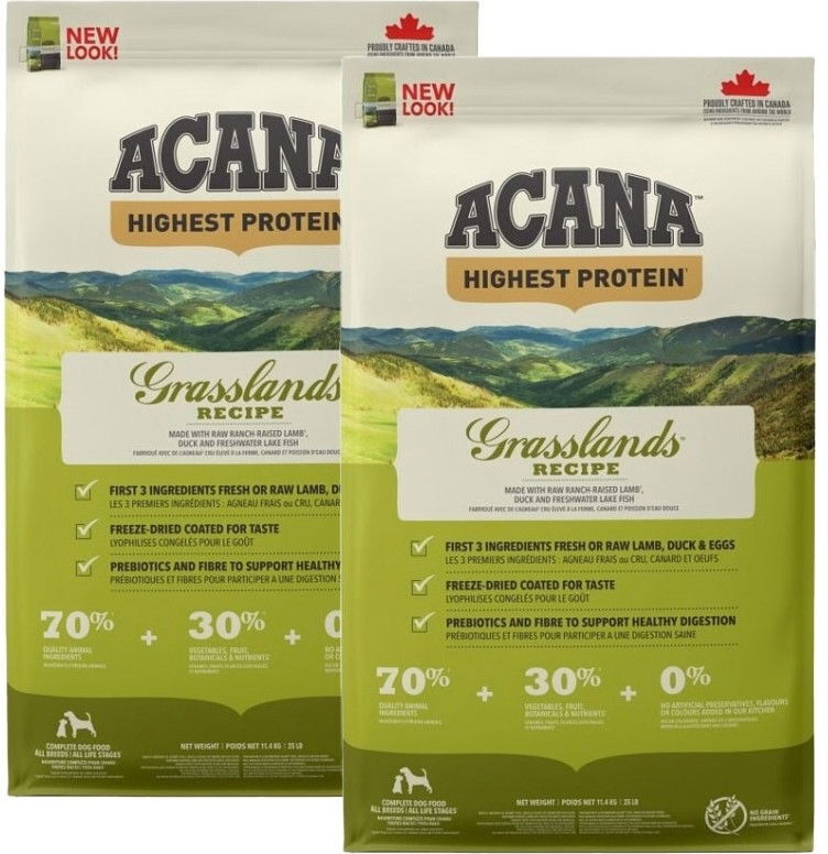 Acana Dog Grasslands 2x11,4 Kg