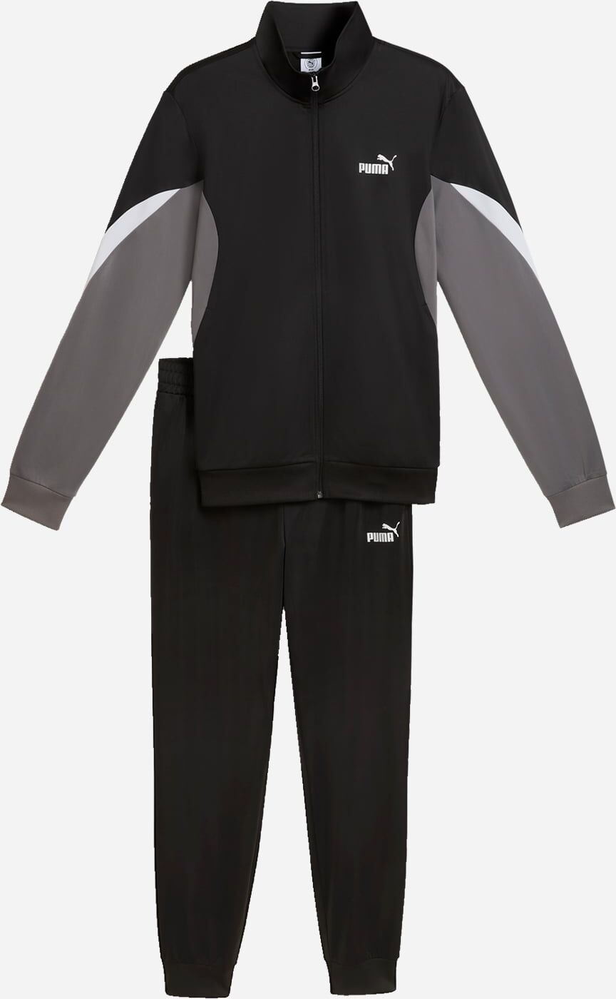 Puma Essential Block M - Tuta - Uomo - Nero S