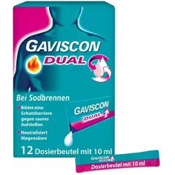 GAVISCON Dual Suspension 12X10 ml