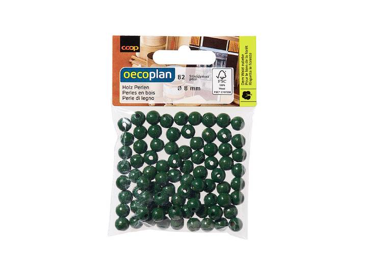 Oecoplan Holzperlen Poliert 8 mm 82 Stück