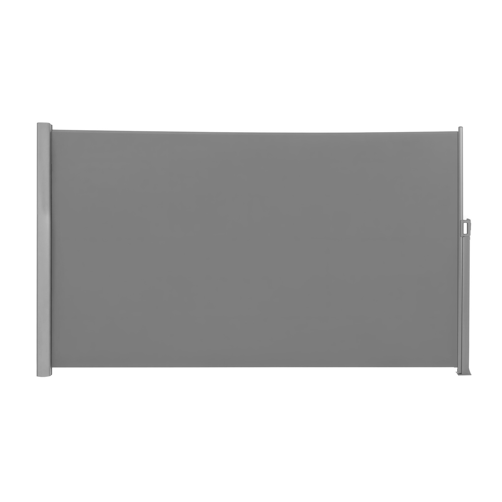 SONGMICS Seitenmarkise mit Kasten aus Aluminiumlegierung, ausziehbar, blickdicht GSAB35184G03