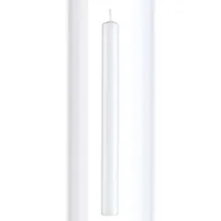 Kopschitz Kerzen Kerzen Stabkerzen Weiß, 250 x 30 mm, 8 Stück