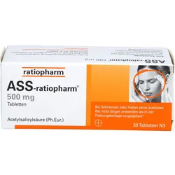 Ass-Ratiopharm 500 mg 50 ST