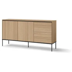 KOMMODE VISSO VI-04 Eiche linear