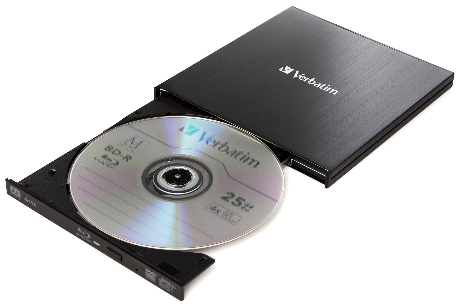 Verbatim Slimline externer Blu-ray-Brenner schwarz 43890