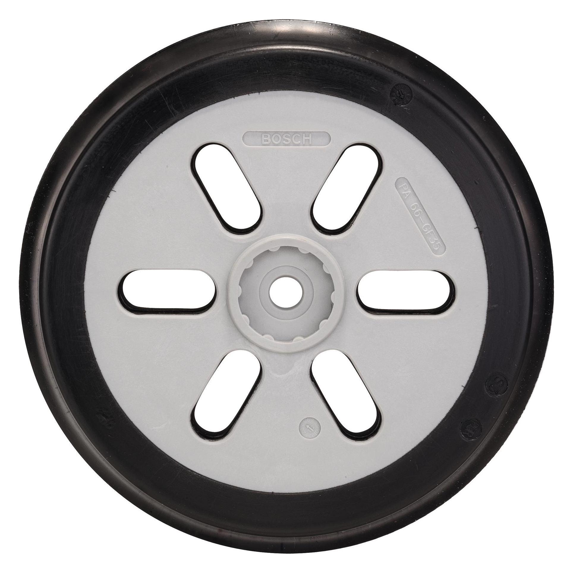 Bosch Professional Zubehör Schleifteller weich, 150 mm, für GEX 150 AC, PEX 15 AE (Weich) (2608601051)