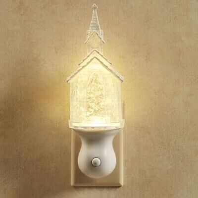 Raz Imports, Inc Church Swirl LED Nightlight White , White