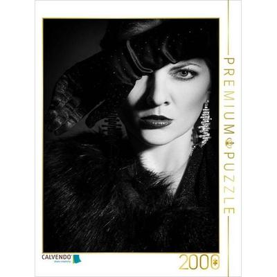 CALVENDO Puzzle dark | 2000 Teile Lege-Größe 90 × 67 cm Foto-Puzzle für glückliche Stunden