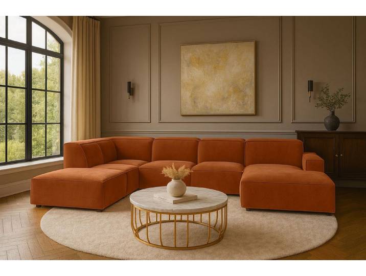 Kaiser Möbel Ecksofa Ecksofa Cursal V – großes modulares Design für Stil und Komfort, Einzelsofa