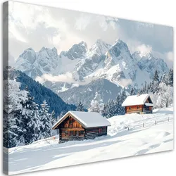 LEINWANDBILD Weihnachten 100x70cm