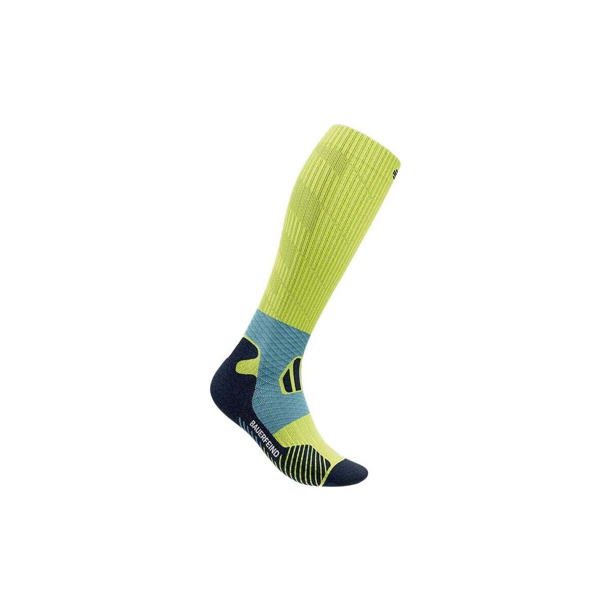 Bauerfeind Trail Run Cp.Socks,Men,S bright lemon (BRI-LEM) 42-45 70000688