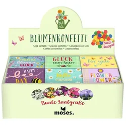 Moses Blatt & Blüte Blumenkonfetti, sortiert