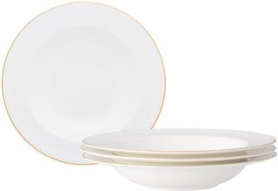 "Noritake Accompanist Set of 4 Soup Bowls, 8-1/2"", 12 oz."