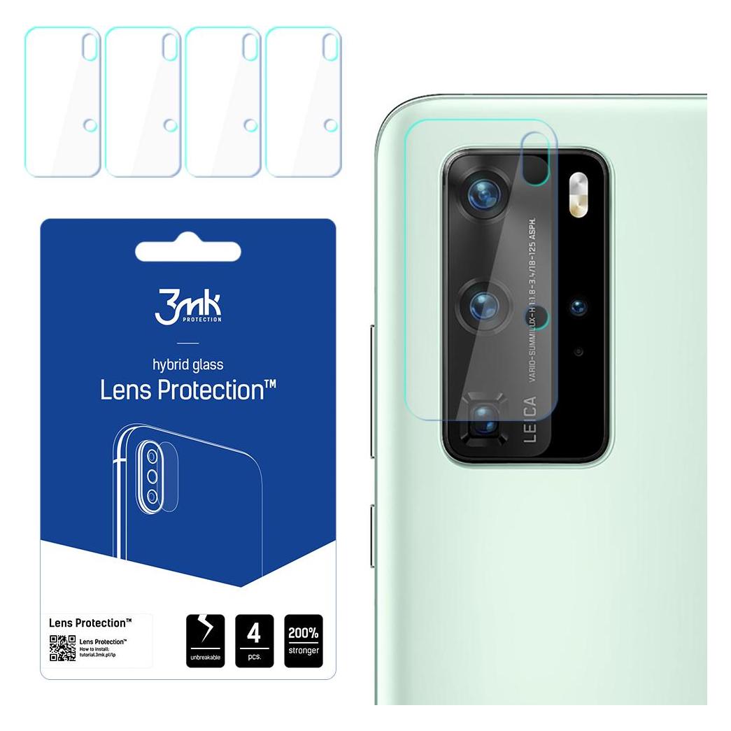 3MK hybrid glass Lens Protection for Huawei P40 Pro (4 Stk., Huawei P40 Pro) (GSM101271)