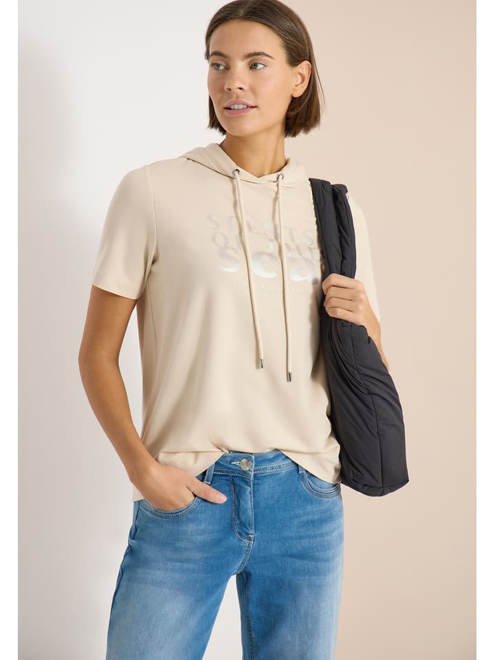 Cecil Hoodie in Beige - S
