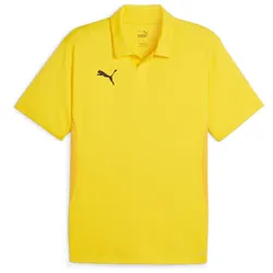 PUMA teamGOAL Poloshirt Herren 07 - faster yellow/puma black/sport yellow S