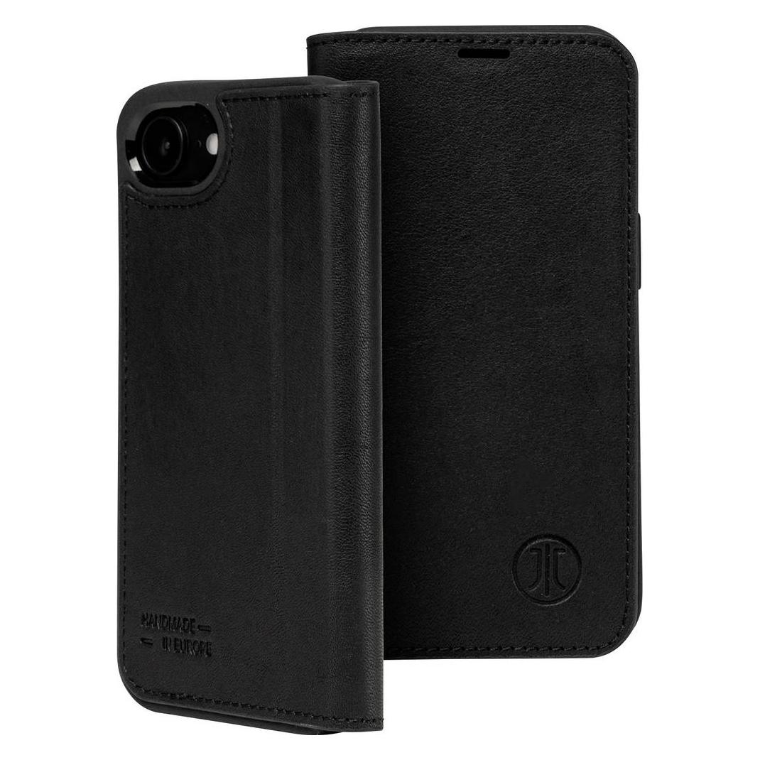 JT Berlin Echtleder BookCase Tegel 360 (Apple iPhone 16e, Apple iPhone 17e) (11170)
