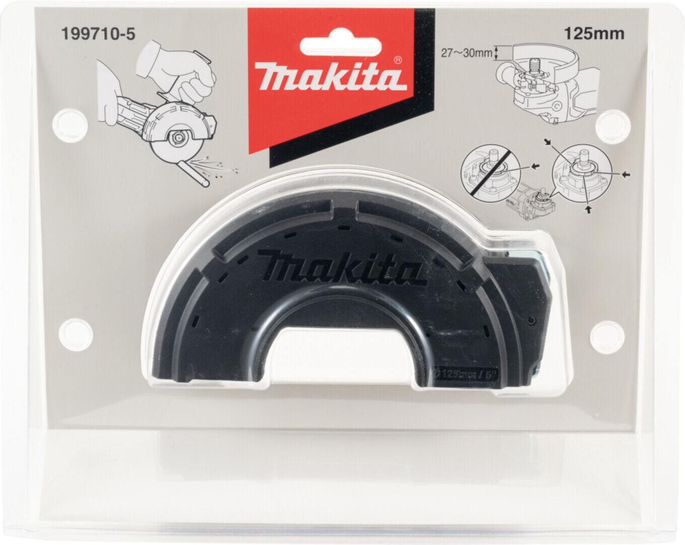 Makita Schutzhaubenabd. 125mm trennen (199710-5)