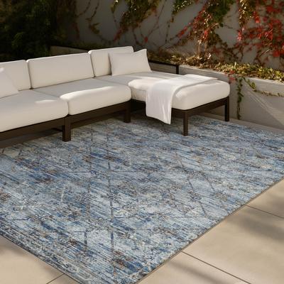 Addison Rugs Machine Washable Indoor/ Outdoor Trellis Monte Chantille Rug