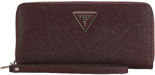Guess Geldbörse LAUREL Large dunkelrot W